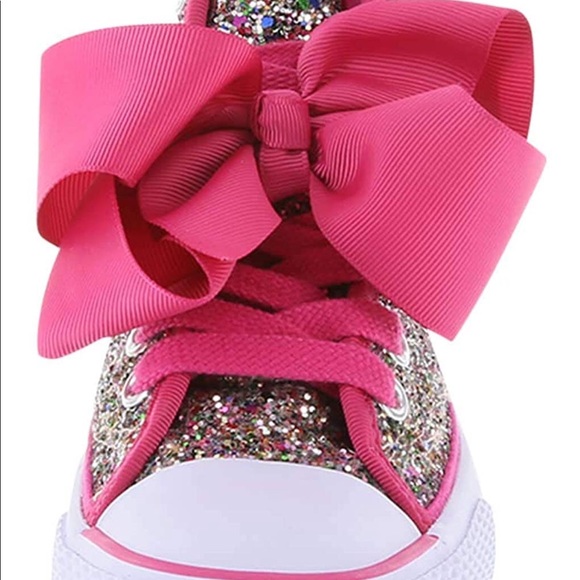JoJo Siwa glitter high top.  NWT. - Picture 4 of 8